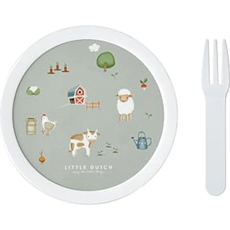 Mepal Campus Fruchtbox, 300 ml mit Gabel für Kinder, spülmaschinen- und mikrowellengeeignet, blau – Bild 4