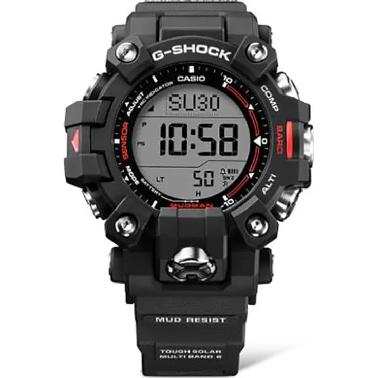 Casio Sportuhr GW-9500-1ER, Schwarz , sportlich