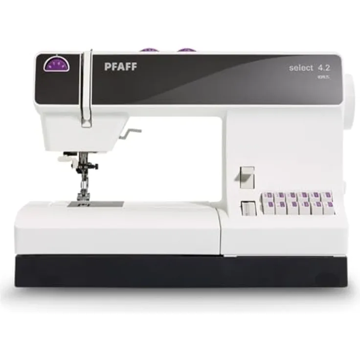 PFAFF select 4.2, Mechanische Nähmaschine mit IDT™-System, 40 Stiche, integrierter Nadeleinfädler und LED-Beleuchtung