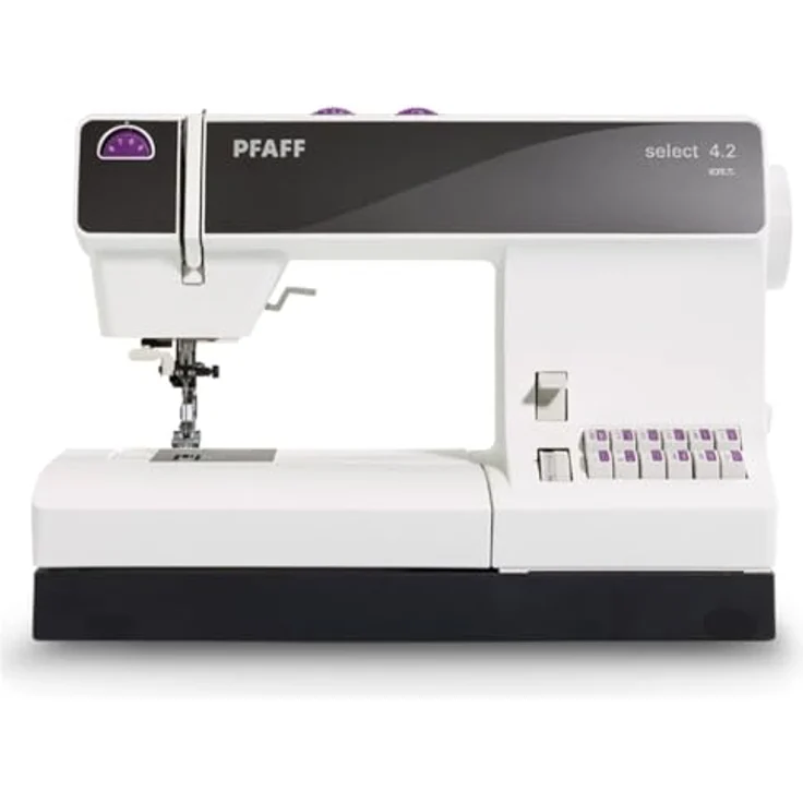 PFAFF select 4.2, Mechanische Nähmaschine mit IDT™-System, 40 Stiche, integrierter Nadeleinfädler und LED-Beleuchtung – Bild 1