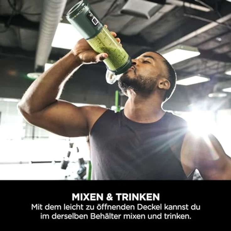 Ninja Blast Kabelloser Mixer - Waldgrün BC151EUEM – Bild 5