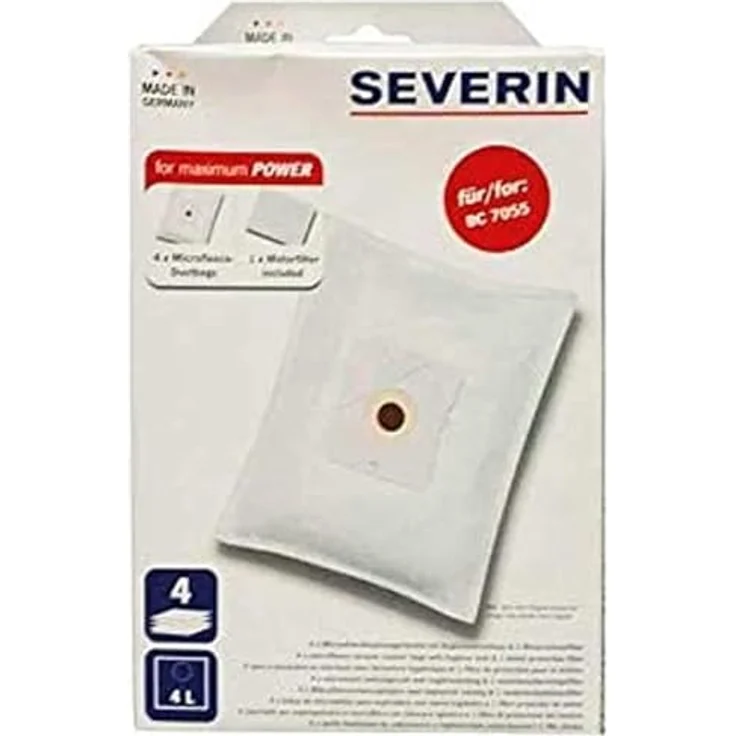 Severin SB 7219 Staubsaugerbeutel, passend für BC 7055 – Bild 2