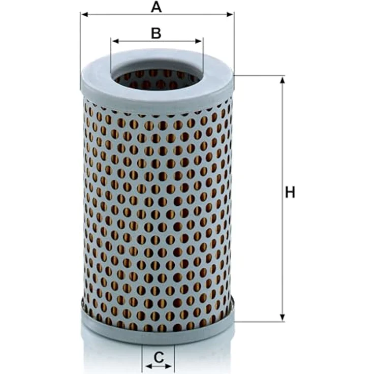 MANN-FILTER C 712, Luftfiltereinsatz für optimale Motorleistung und Schutz vor Verunreinigungen – Bild 2