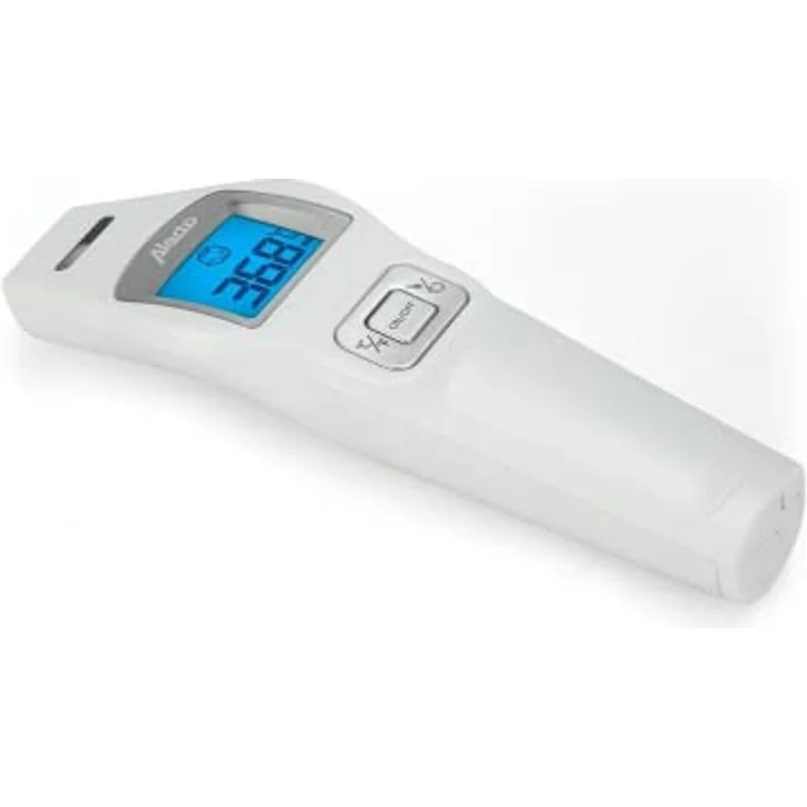 Alecto BC-37 Fieberthermometer, Stirnthermometer mit Fieberalarm und rotem Licht – Bild 4