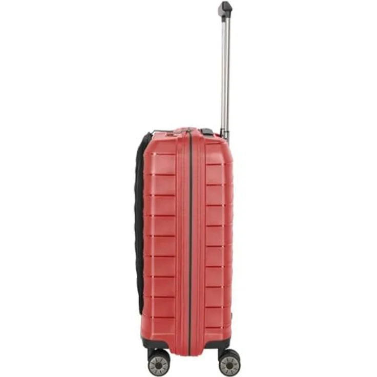 Travelite Mooby, 4 Rollen Kabinentrolley 55 cm mit Laptopfach, rot – Bild 5