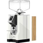 Eureka Specialita 18WD, Kaffeemühle, Weiss mit Silent Technologie und Touchscreen
