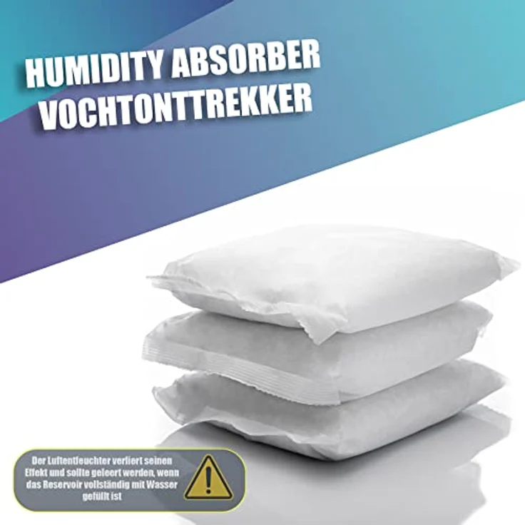 BigDean 12x 400g Luftentfeuchter Nachfüllpack, universelle Ersatzbeutel für geräuschlose Feuchtigkeitsregulierung bis 25 m², schimmel- und geruchsverhindernd – Bild 5