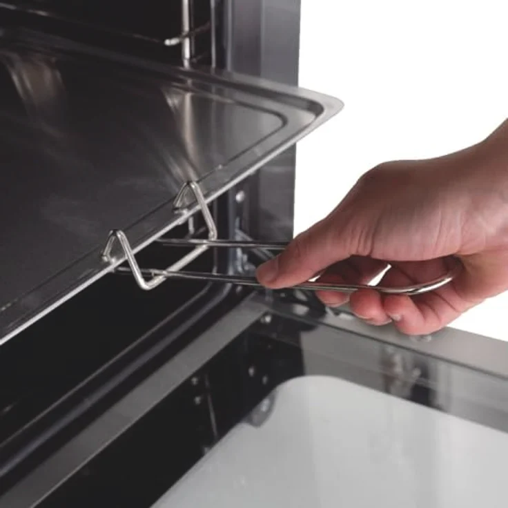 GastroHero Heißluftofen ECO 4 Bleche, Edelstahl, Umluftofen für Gastronomie, 62 Liter, 230 V, Temperaturbereich bis 300°C – Bild 5