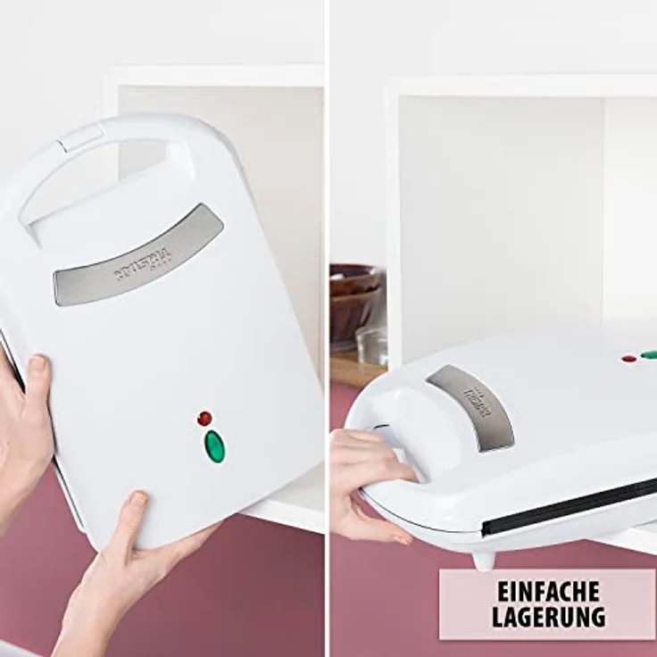 Tristar SA-3065 Sandwich Maker ? 4 Sandwiches gleichzeitig ? Antihaftbeschichtung – Bild 8