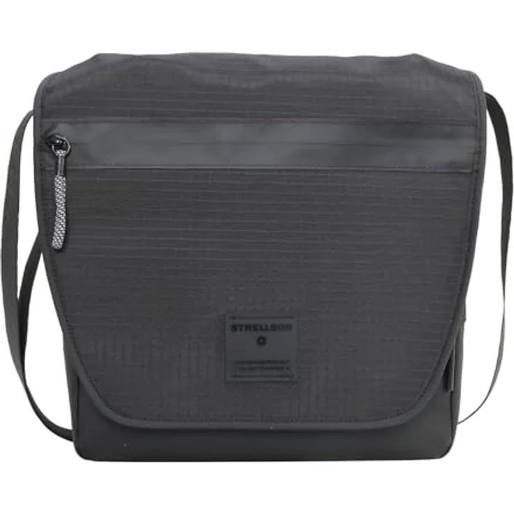 Strellson Herren Schultertasche Northwood RS Dorian - Schwarze Umhängetasche mit vielseitiger Organisation – Bild 1