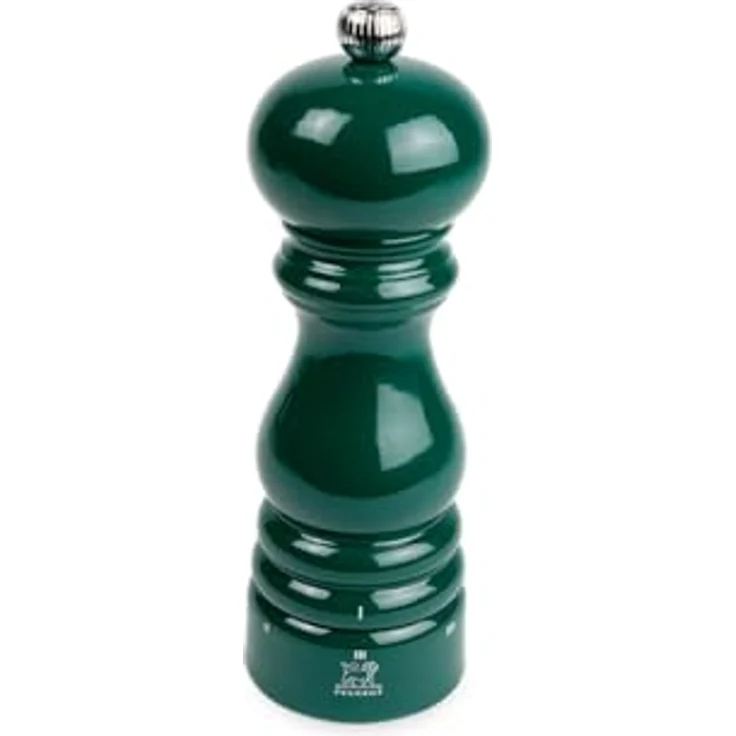 PEUGEOT - Pfeffermühle Paris u'Select 18 cm - ParisRama - 6 voreingestellte Mahlgrade - Aus PEFC-zertifiziertem Holz - Französiches Know-How - Waldgrün lackiert – Bild 1