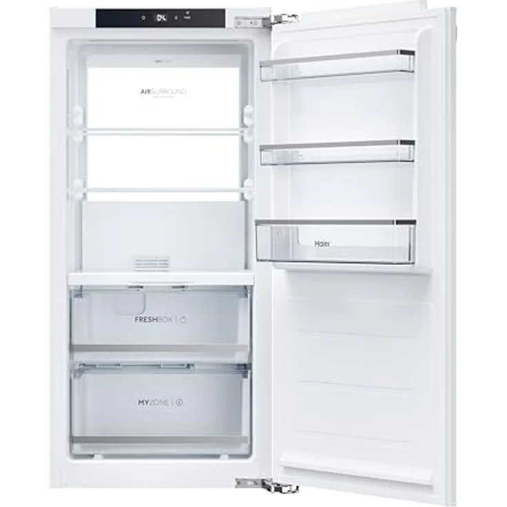 Haier HATL 126 DE Einbau-Kühlschrank/Nische 122 cm/Festtürtechnik mit wechselbarem Türanschlag/Nutzvolumen 162 L/Total NoFrost Kältetechnologie/LED-Beleuchtung, Daylight Beleuchtung – Bild 1