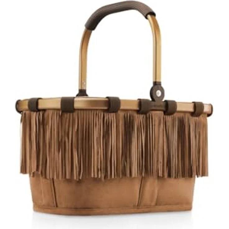 reisenthel carrybag XS western, stabiler Einkaufskorb mit Innentasche, wasserabweisendes Design, Maße 33,5 x 21 x 19,5 cm, 5 l Volumen, belastbar bis 8 kg – Bild 4
