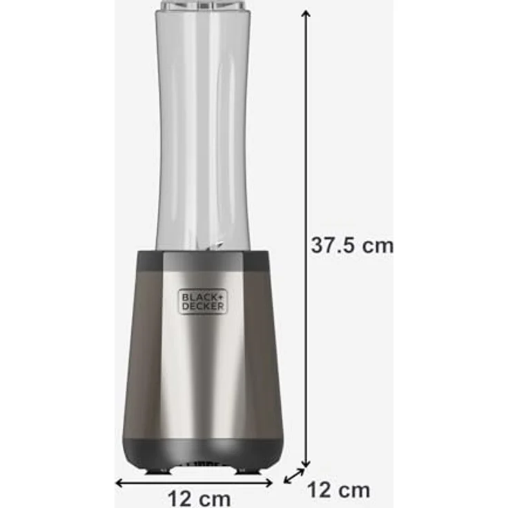 Black & Decker Bxjb12004e, Standmixer in Silber mit EU Plug 220V – Bild 8