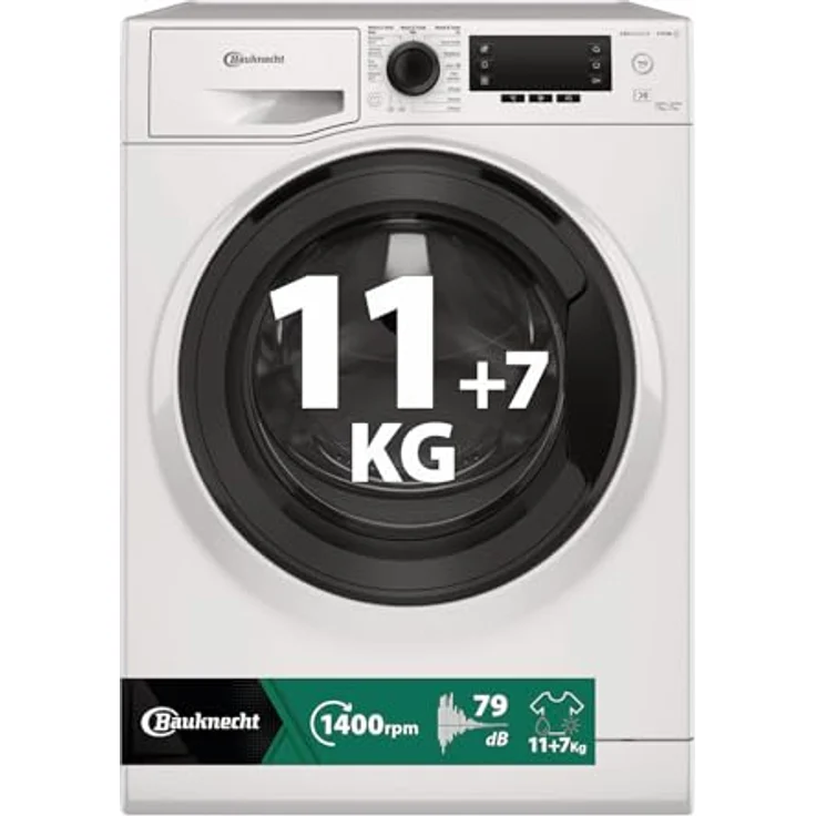 Bauknecht WATK Sense 117B59C, Waschtrockner 11 kg, 7 kg, 1400 U/min (Versandkostenfrei) – Bild 8