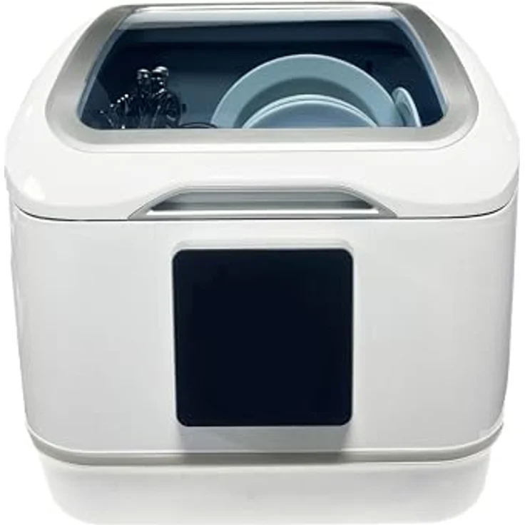 PKM GSP3-7L Table-Top Geschirrspüler, 7 Programme, 3 Gedecke, freistehend, Weiß – Bild 1