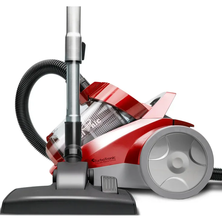 TurboTronic by Z-Line Bodenstaubsauger TurboTronic Multi Zyklon, 900 W, Beutellos, leistungsstarker Bodenstaubsauger 22kPa Saugkraft 900W, Metallic Lackierung - Preisvergleich