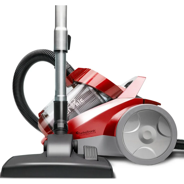TurboTronic by Z-Line Bodenstaubsauger TurboTronic Multi Zyklon, 900 W, Beutellos, leistungsstarker Bodenstaubsauger 22kPa Saugkraft 900W, Metallic Lackierung - Preisvergleich