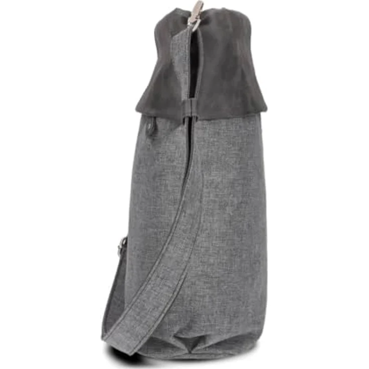 Zwei Olli Umhängetasche, 31 cm, grau, 100% Polyester, Maße 31 cm x 13 cm x 32 cm – Bild 5