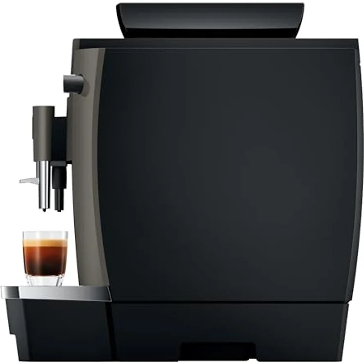 Jura W4 Dark Inox (EA) (15542) Kaffeevollautomat, 3-Liter Wassertank, 500g Bohnenbehälter, One-Touch-Funktion, MDB-fähig – Bild 3