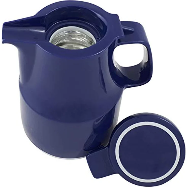 Helios Thermoboy Kunststoff-Isolierkanne mit Klappdeckel 0,3 l blau spülmaschinenfest – Bild 6