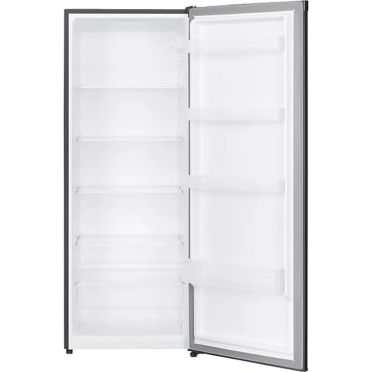 homeX CS2422E-S Kühlschrank ohne Gefrierfach, 242 Liter, freistehend, silber, 143 cm hoch, leise 37 dB, mechanische Temperaturregelung, 5 verstellbare Ablagen – Bild 12