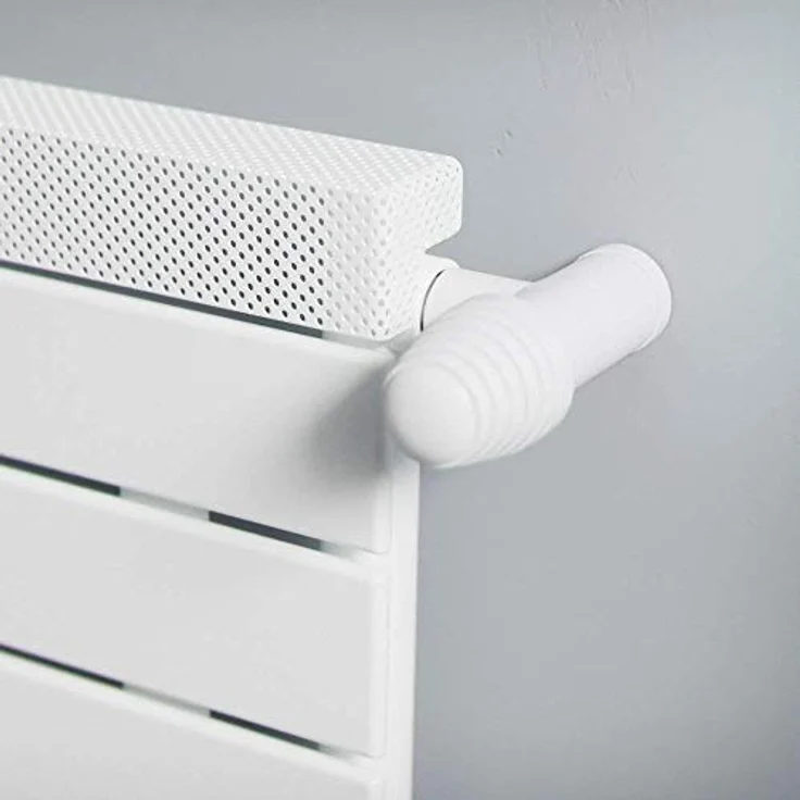 Ximax Badheizkörper PEP, 500 mm x 500 mm, Weiß, 242 Watt, modernes Designheizgerät für WC und Austauschheizkörper – Bild 3