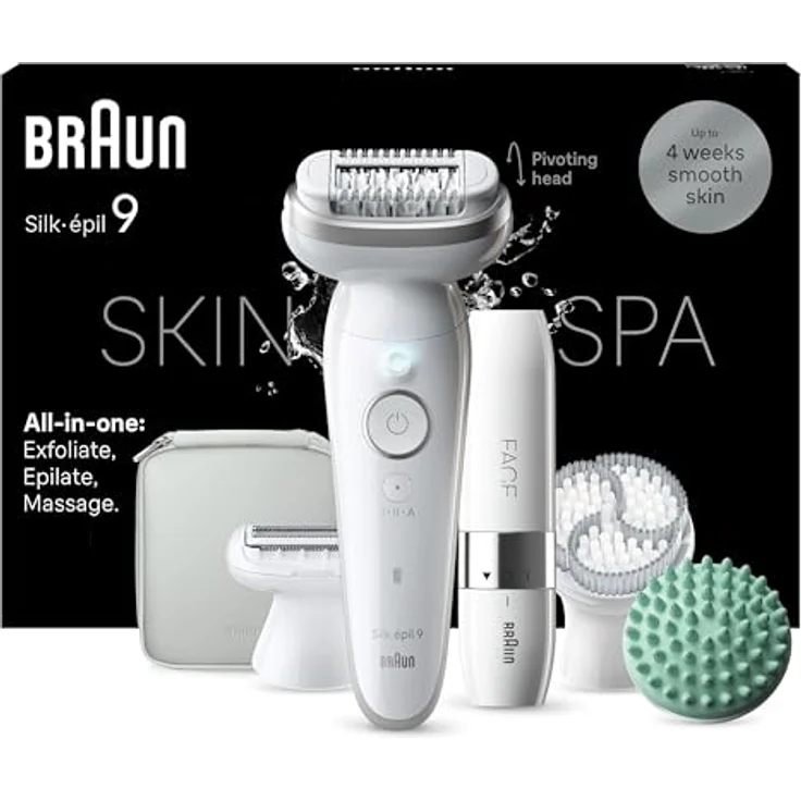 Braun, Epilierer, Silk-épil 9 SkinSpa – Bild 1