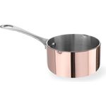 Gastro Hero Miniatur Kasserolle mit Ausgiesser, Auflaufform, Silber