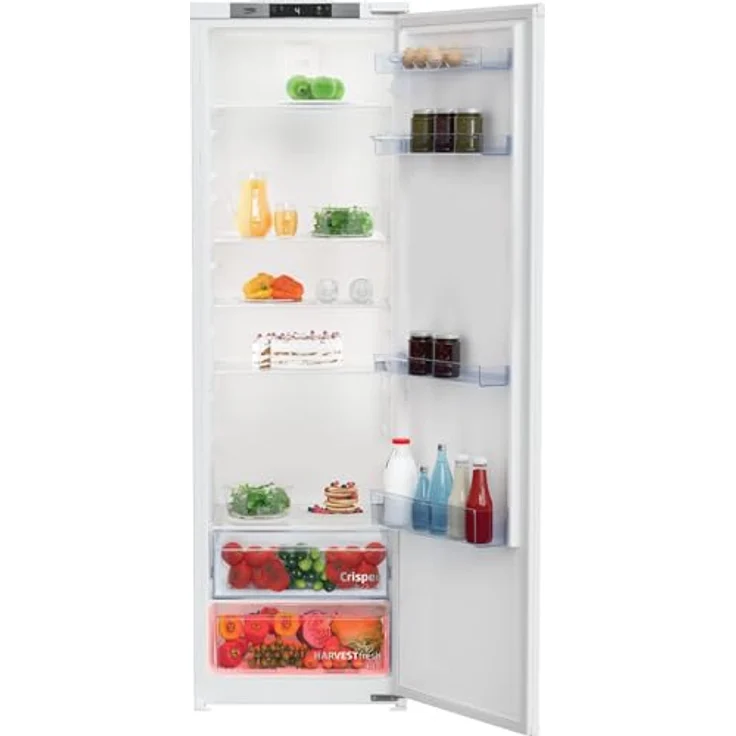 Beko BSSA315E4SFN, 1-türiger integrierter Kühlschrank mit 309 l, LCD-Bildschirm, HarvestFresh Technologie und Schnellkühlfunktion – Bild 4