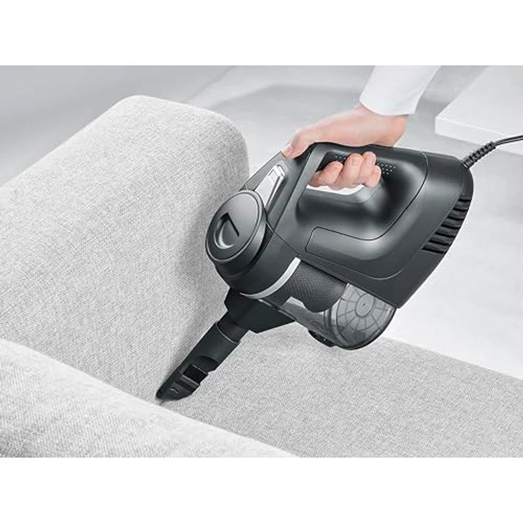 Severin CY7080 Handstaubsauger mit Kabel, 600W, beutellos, Schwarz, versandkostenfrei – Bild 5