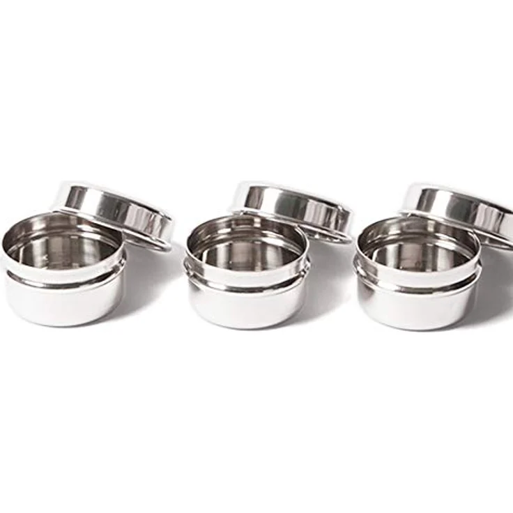 Chutney-Box 3er-Set aus Edelstahl – Bild 2