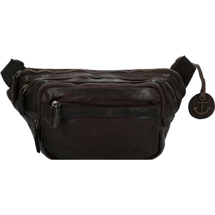 Harbour 2nd Harper Gürteltasche aus 100% Leder, 24 cm, braun