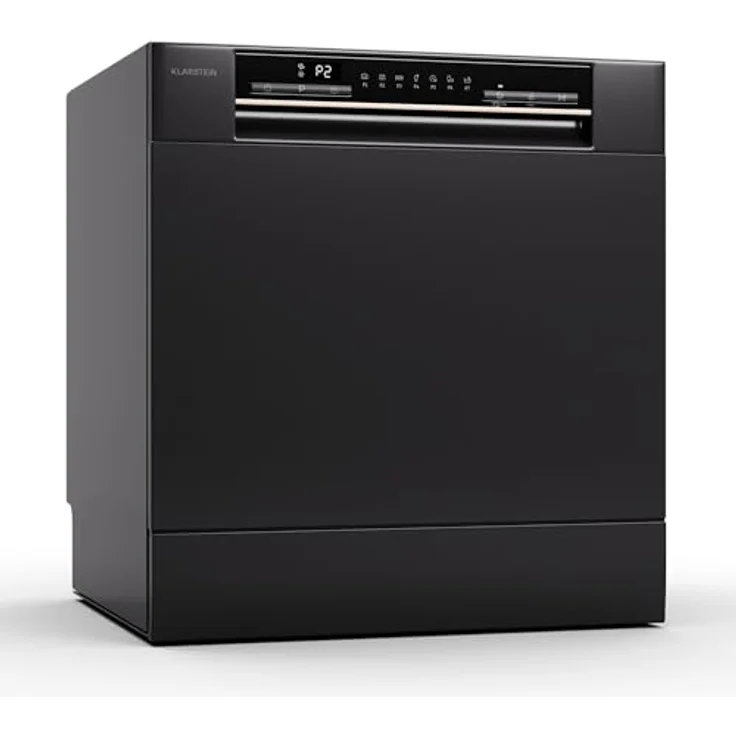 Klarstein Amazonia 8, Mini-Geschirrspüler für 8 Gedecke, leiser Tisch-Geschirrspüler mit 7 Spülprogrammen und Wasseranschluss – Bild 1