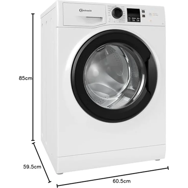 Bauknecht BPW 914 B, Frontlader-Waschmaschine, B, Fassungsvermögen 9 kg, Standgerät, Breite 60 cm – Bild 12