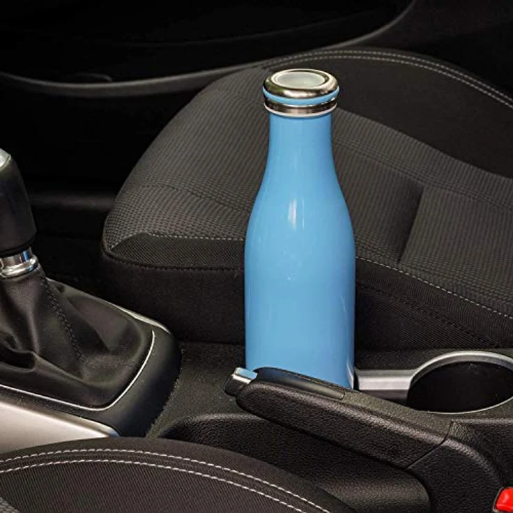 Lurch 240921 Thermoflasche Thermo-Flasche für heiße und kalte Getränke aus Doppelwandigem Edelstahl, 0,75l – Bild 6