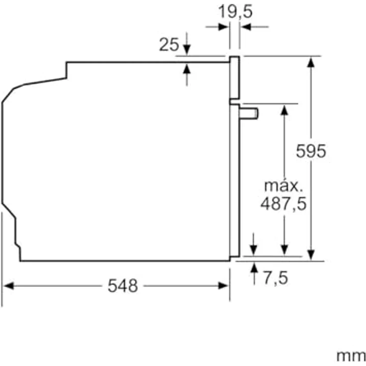 Bosch HBG536EB4 Einbaubackofen, 71 l, mit Air Fry und 3D-Heißluft Plus, Schwarz – Bild 7