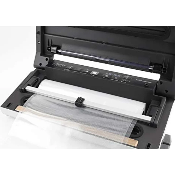 CASO GourmetVAC 380 - Vakuumierer - doppelte Schweißnaht - Kolbenpumpe (15L-min) und kraftvoller Motor - regulierbare Vakuumstärke & Schweißzeit- Inkl. 10 Beutel 20 x 30 cm – Bild 4