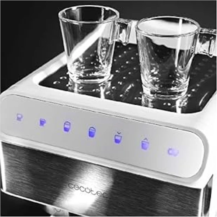 Cecotec Power Instant-ccino 20 Touch Kaffemaschine. Siebträger, 20 bar Druck, 1'4 L Wassertank, Milchbehälter,Touch-Bedienung, 1350 W – Bild 6