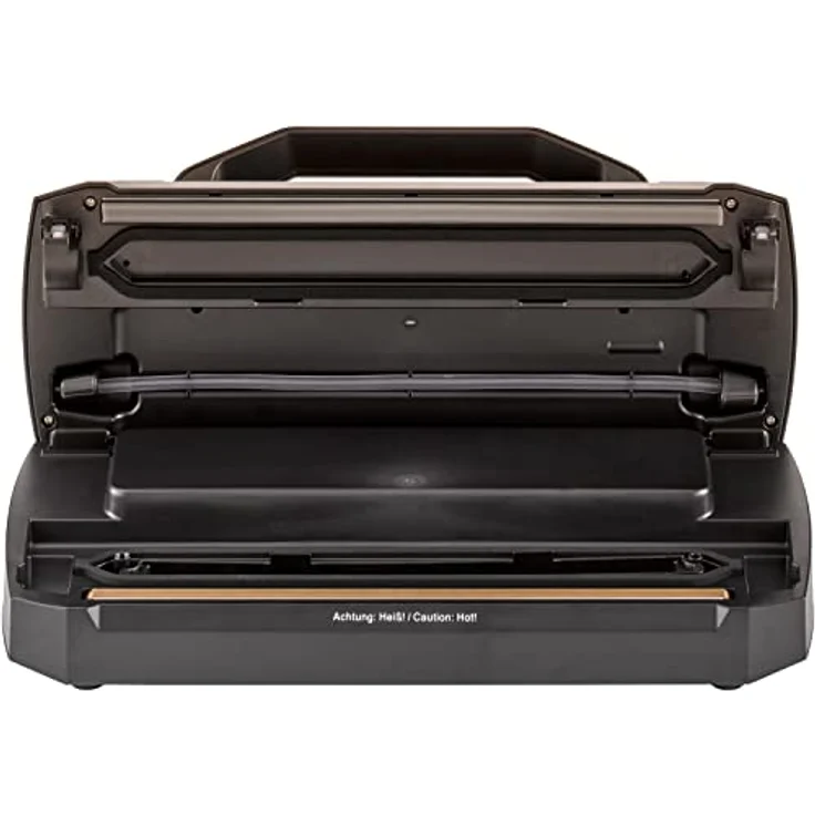 CASO VRH 490 advanced Vakuumierer - Folienschweißgerät, verlängern Sie die Halbtbarkeit Ihrer Lebensmittel, Vakuumiergerät ideal zum portionieren & aufbewahren von Essen, inkl. 10 Profi- Folienbeutel – Bild 3