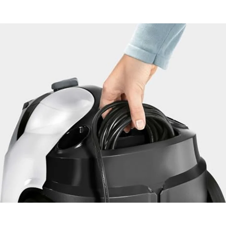 Kärcher Dampfreiniger SC 5 EasyFix Iron mit Heißwasser-Zuschaltung, Dampfdruck: 4,2 bar, Aufheizzeit: 3 min., Fläche: ca. 150 m², Tank: 0,5 l + 1,5 l, Bodenreinigungsset, Dampfdruck-Bügeleisen – Bild 2