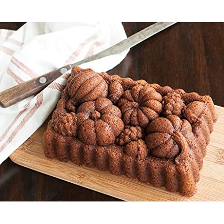 Nordic Ware Harvest Bounty Loaf Pan, One Size, Bronze – Bild 6
