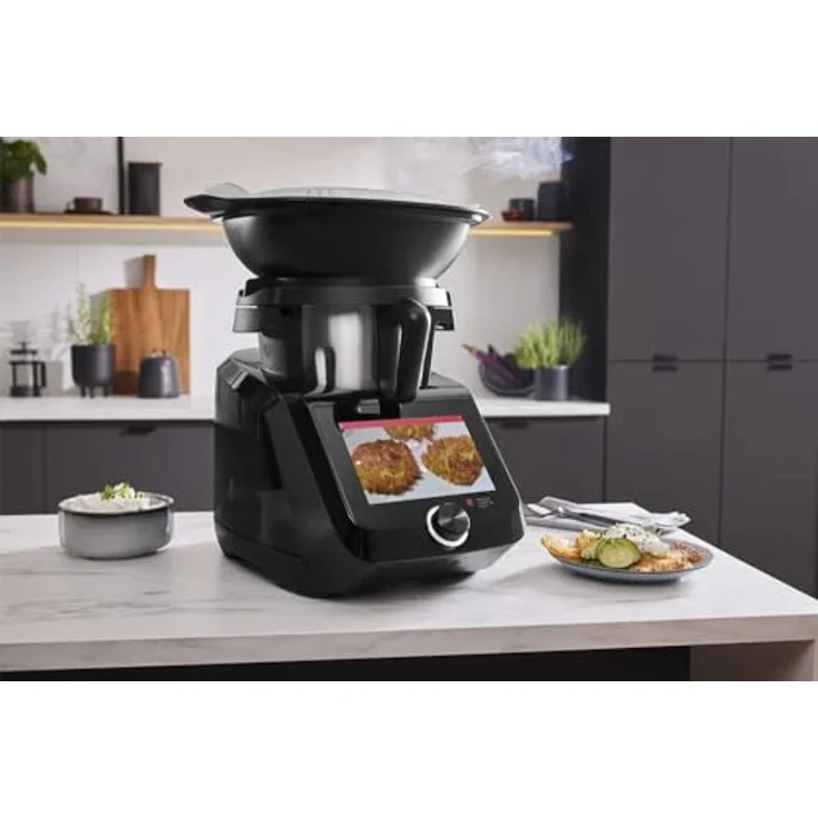 SilverCrest Monsieur Cuisine smart, Küchenmaschine mit 16 Funktionen, integrierter Küchenwaage und WLAN-Funktion, 1.050 Watt – Bild 8