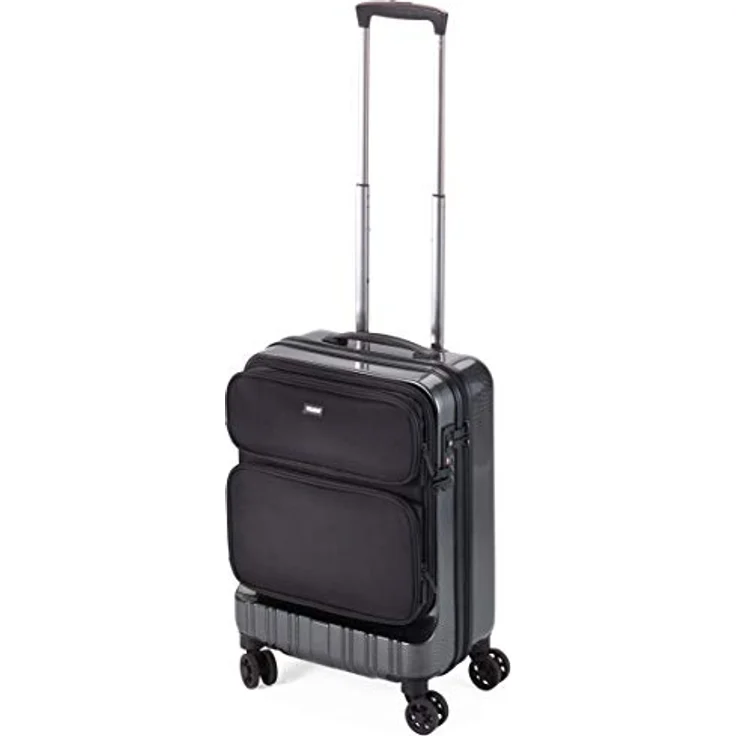 TROIKA 36 Hours Trolley, Business-Trolley in Handgepäckgröße 18,5'', TSA-Zahlenschloss, stoßunempfindliches Polycarbonat, 47 Liter Volumen – Bild 1