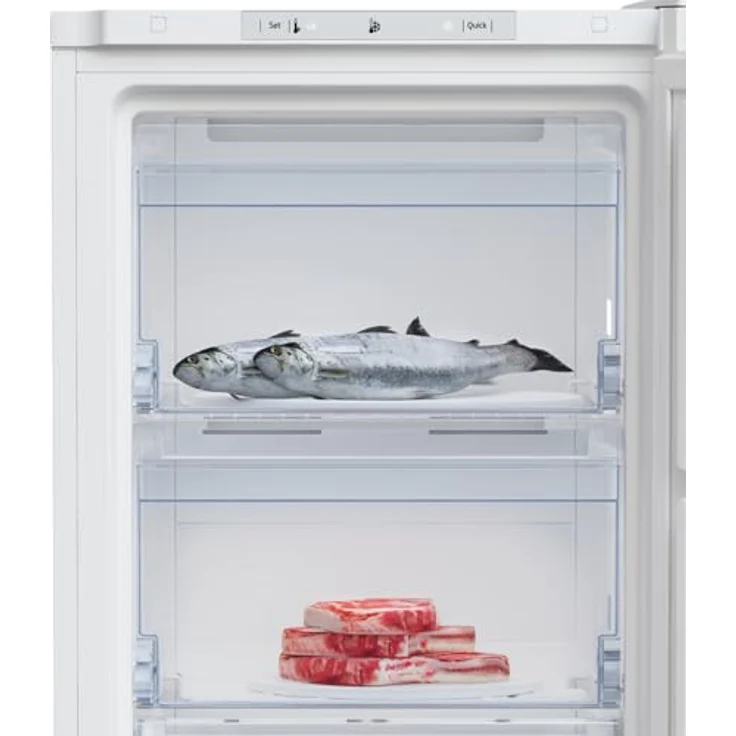 Beko RFNM200T40WN Gefrierschrank, NoFrost, 177 Liter Nutzinhalt, Freistehend, 3 Gefrierschubladen, 2 Fächer, 40 dB, Weiß – Bild 3