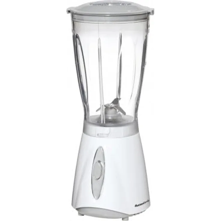 Melchioni Family Elektrischer Standmixer MR WHISK, 180 W, 4 Stahlklingen, 500 ml Fassungsvermögen, Dosierdeckel, Weiß