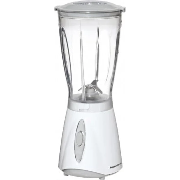 Melchioni Family Elektrischer Standmixer MR WHISK, 180 W, 4 Stahlklingen, 500 ml Fassungsvermögen, Dosierdeckel, Weiß