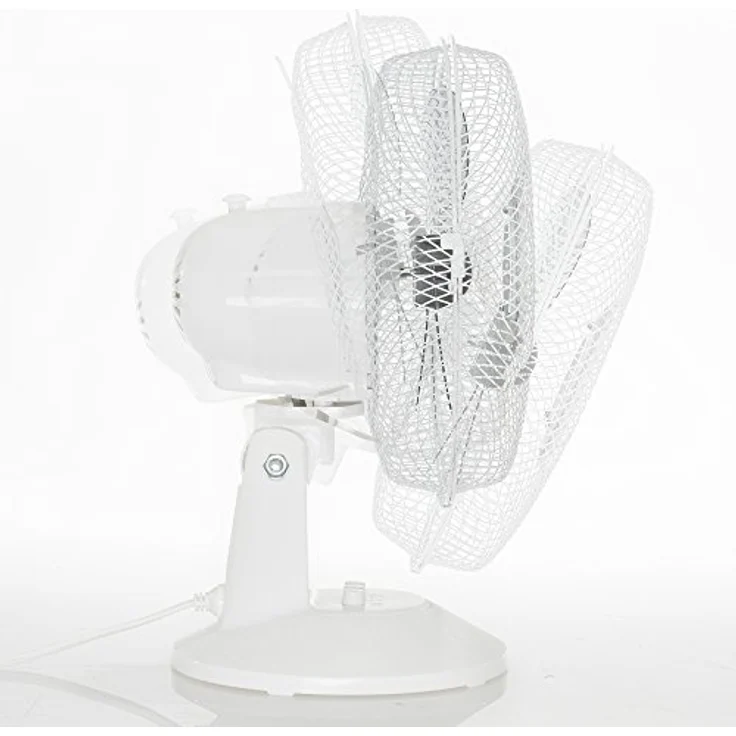 Trotec TVE 10 Tischventilator 80°-Oszillation mit Abschaltfunktion, Ø 23 cm, 25W, weiß – Bild 6