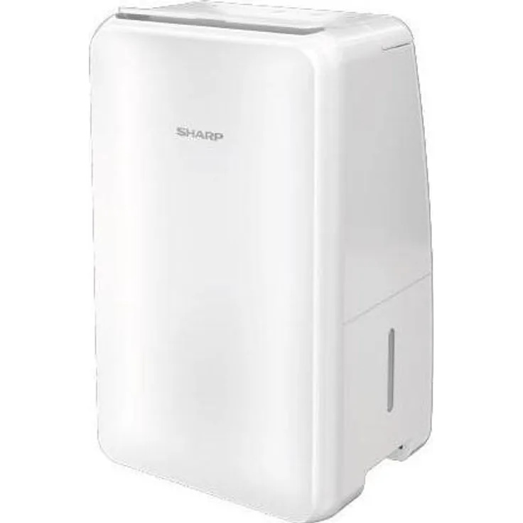 Sharp Luftentfeuchter UD-T104AP-W, effektiver Luftentfeuchter für angenehmes Raumklima, weiß