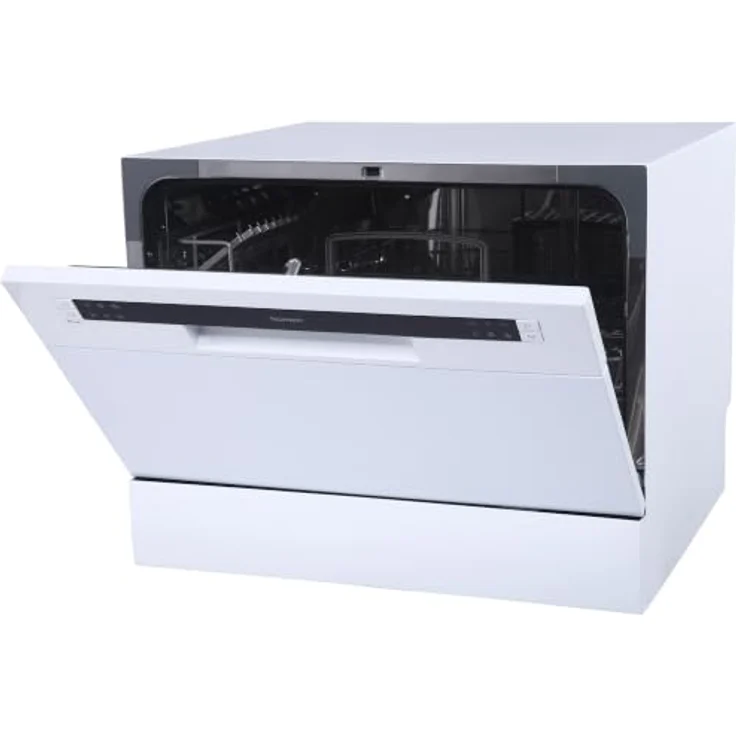homeX GST6AD-W Mini Geschirrspüler, Tischgeschirrspüler für 6 Maßgedecke, 6 Programme, AquaStop, Energieeffizienzklasse D, Weiß – Bild 11